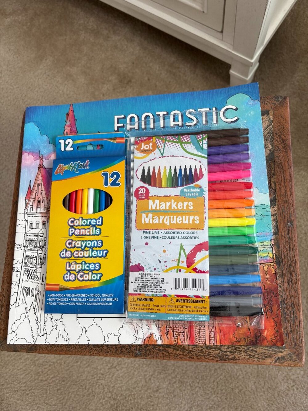 Fantastic Structures Adult Coloring Book of Amazing Buildings Real and Imagined